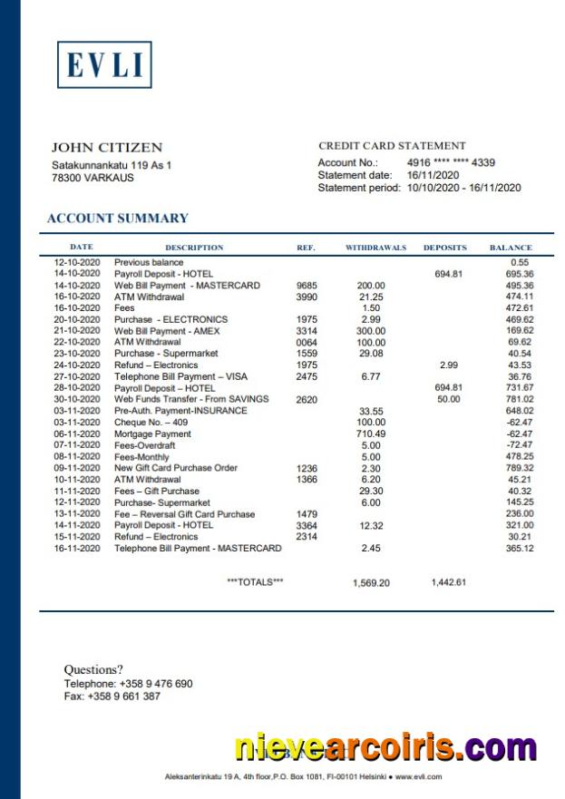 Finland Evli Bank PLC